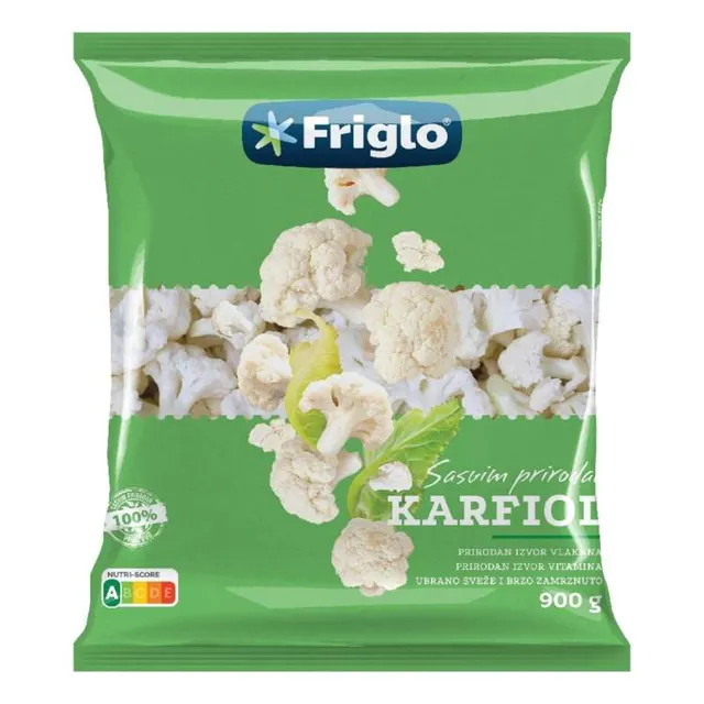 KARFIOL 900g FRIGLO FRIGLO SECANJ-SUTJESKA