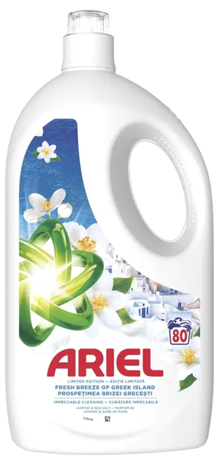 ARIEL GREEK ISLAND tečni detergent 3,6l*