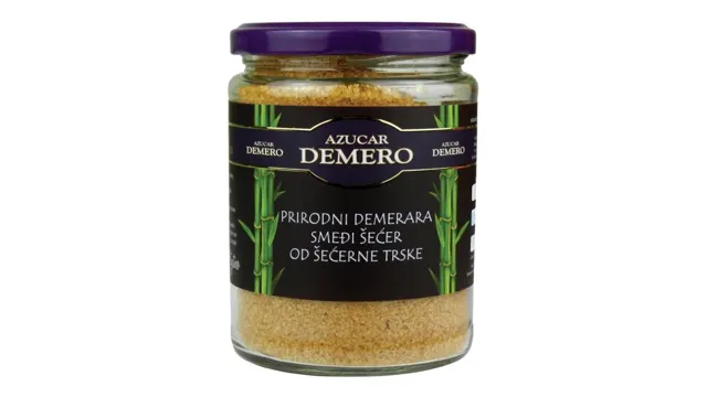 Secer smedji Demerara tegla 400g Demerara