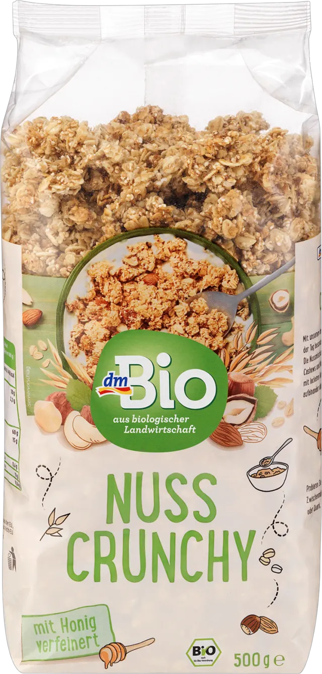 dmBio crunchy musli oraš. plodovi 500g dmBio
