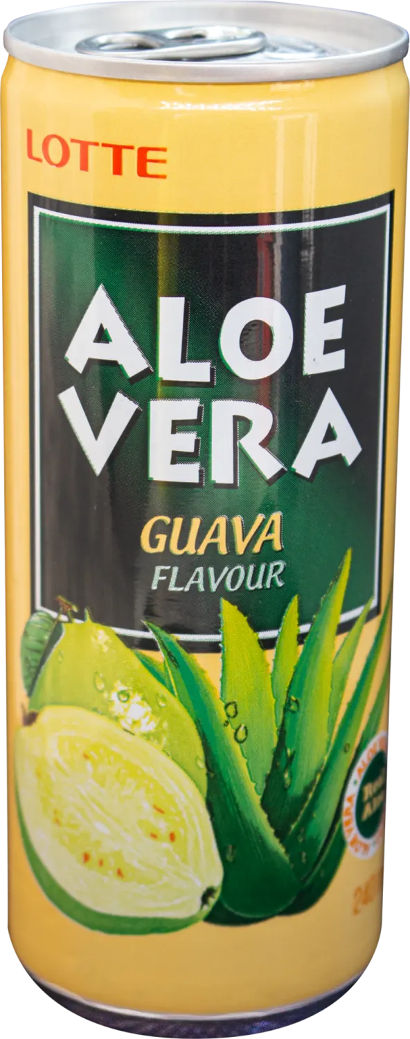LOTTE ALOE VERA GUAVA 240ml ALU LOTTE