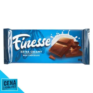 ČOKOLADA MLEČNA 80G FINESSE