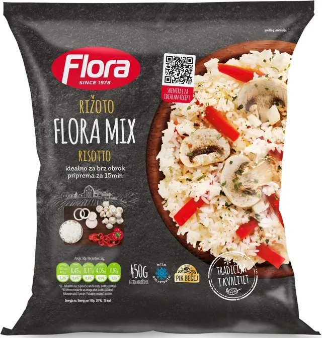Smrznuta mesavina za Flora mix 450g Flora