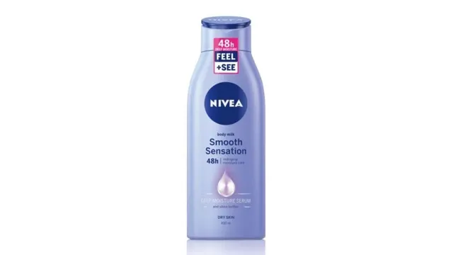 MLEKO ZA TELO NIVEA SMOOT SENSATION 400ML NIVEA
