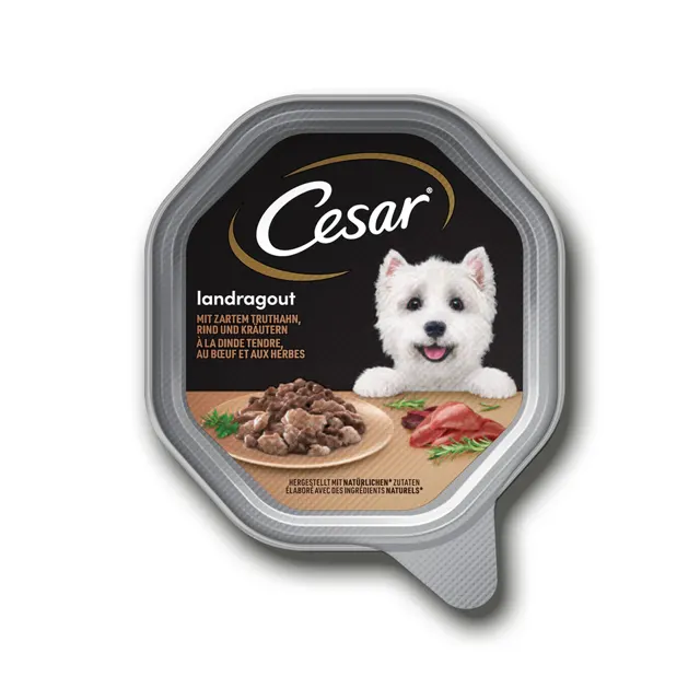 Cesar posuda Curetina i Govedina 150g Cesar