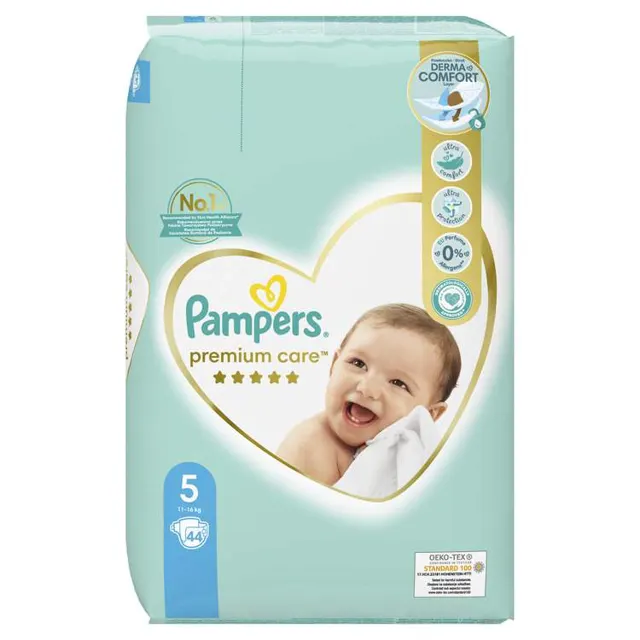 Pel.Pampers Premium Care VP S5 44Junior 44 kom Pampers