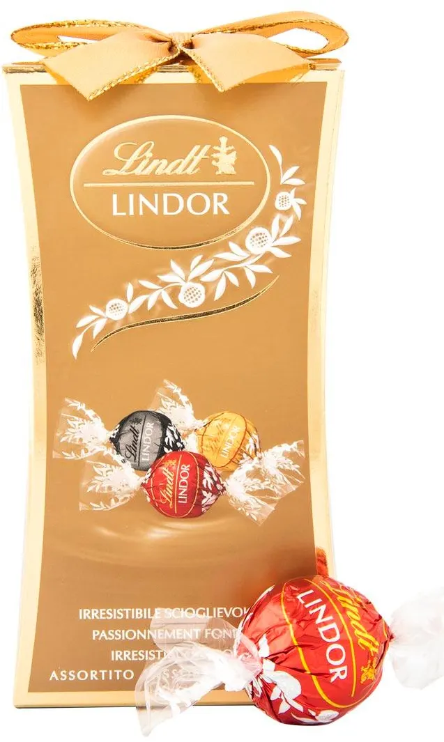 BOMBONJERA LINDOR ASSOR PILLAR 75G LINDOR