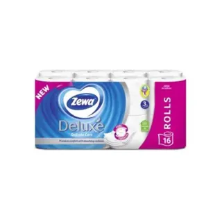 T.papir Deluxe Pure white Zewa 3sl 16/1