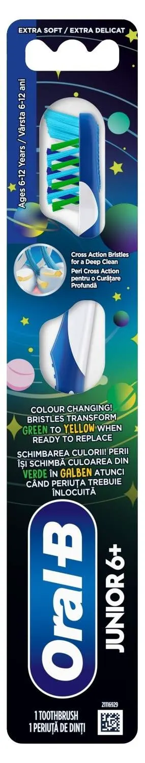 Oral B JUNIOR deč.četk.za zube 6-12g 1/1 Oral-B