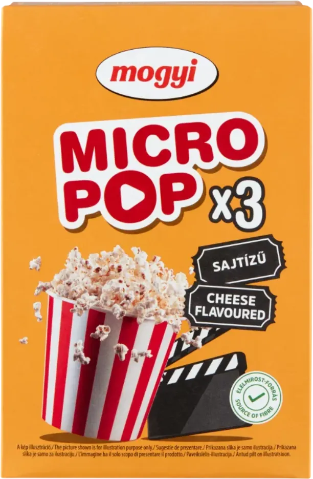 KOKICE MICRO POP SIR 3X100 GR MOGYI MOGYI