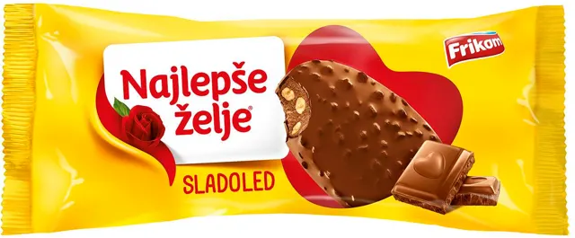 Sladoled Najlepse zelje stapic 90ml Frikom