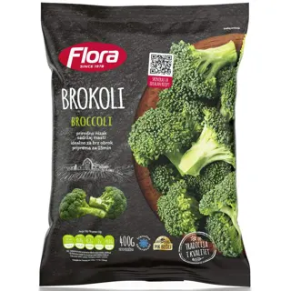 SMRZNUTI BROKOLI 400G FLORA