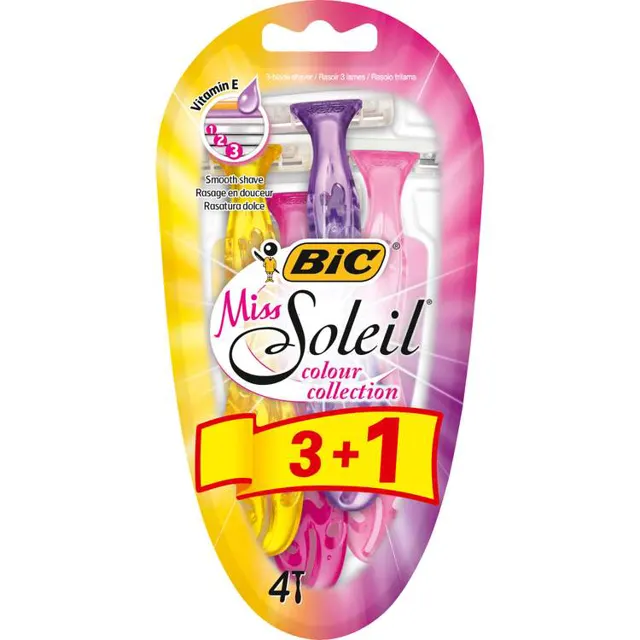 Brijac Miss Soleil Colour Collec.BIC 3+1 1 kom BIC