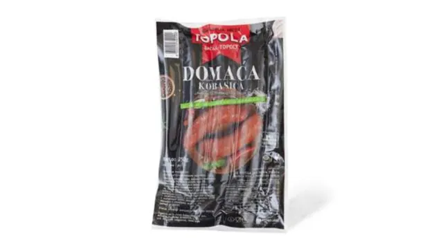 TOPOLA DOMACA KOBASICA 250g IM TOPOLA