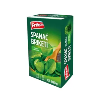 Smrznuti spanac u briketima Frikom 400g