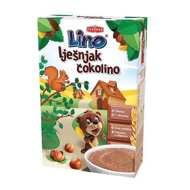 Decija hrana Cokolino lesnik Lino 200g Lino