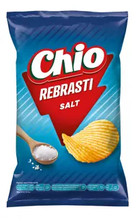 CHIO CHIPS REBRASTI SLANI V. 80g ATLANTIC BRANDS - INTERSNACK