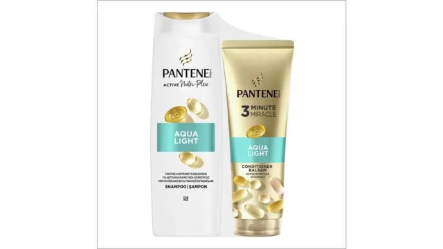 Sampon Pantene Aqualight 400ml+3MM 220ml Pantene
