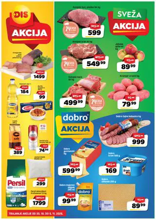 DIS katalog 30.10.–05.11., naslovna strana