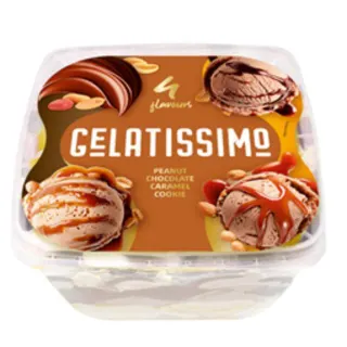 SLADOLED ČOK KARAMELA 1.65L GELATIS