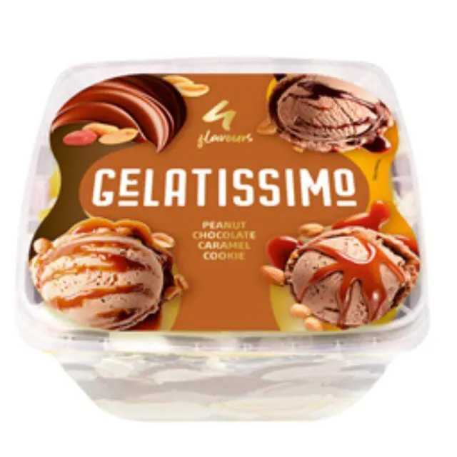 SLADOLED ČOK KARAMELA 1.65L GELATIS GELATISSIMO
