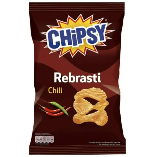 CHIPSY 85g X-CUT CHILI CHIPSY
