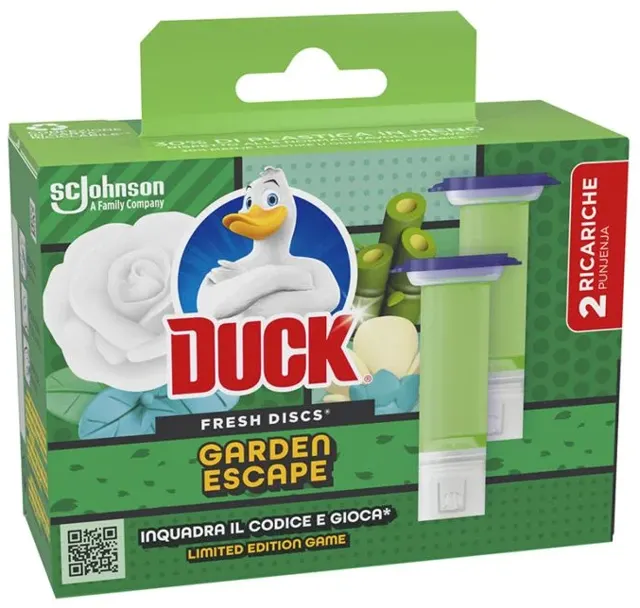 WC OSVEŽIVAČ DOPUNA FRESH DISC GARDEN DUCK 72ML DUCK