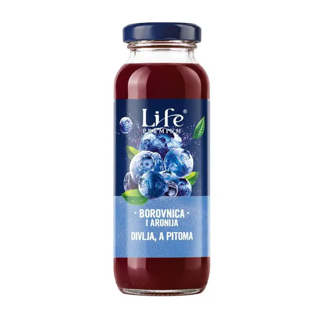 Life borovnica flasa 0.2 #24 Nectar 0,2 l LIFE
