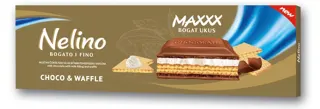 Cokolada waffle Nelino maxxx 190g