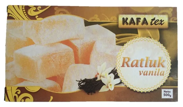 RATLUK VANILA 500gr KAFATEX KAFATEX