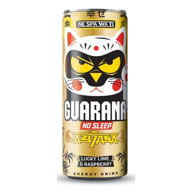 Energ.nap.Guarana Azijana Lucky 0,25l Guarana