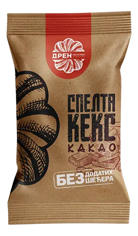 KEKS SPELTA KAKAO BEZ DODATOG SEĆERA 150G DREN DREN