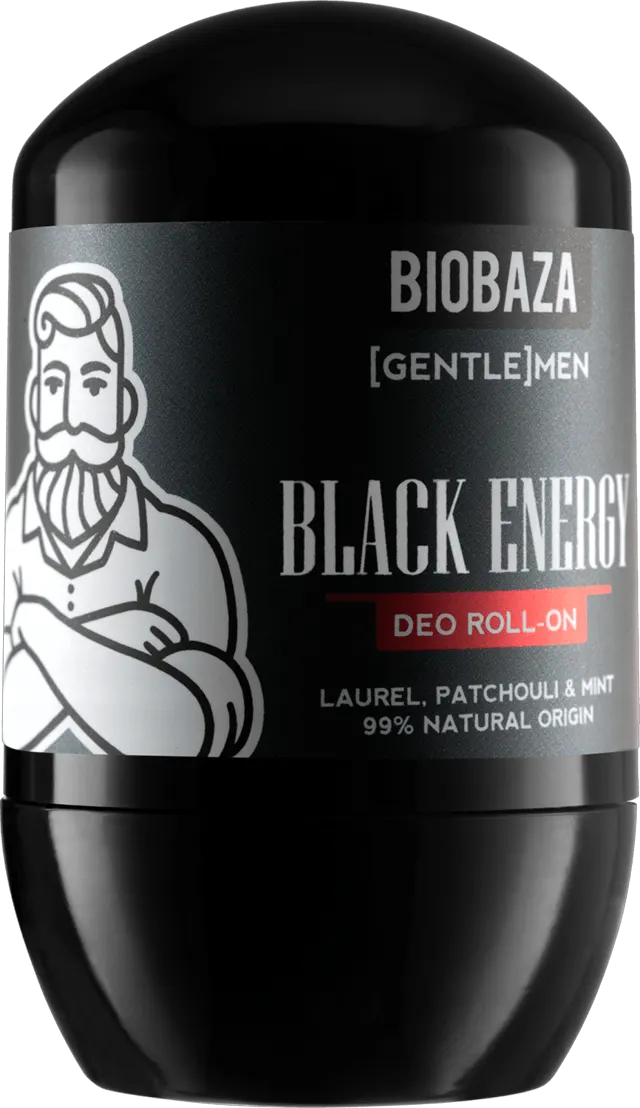 BIOBAZA MEN roll-on black energy 50ml BIOBAZA