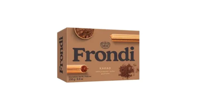 Keks Frondi vafl kakao 250g Kras