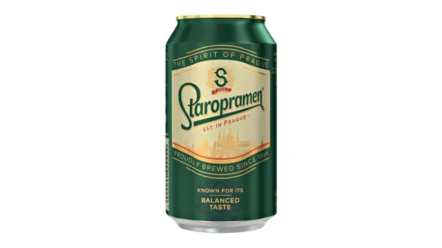 Pivo Staropramen can 0,33l Staropramen