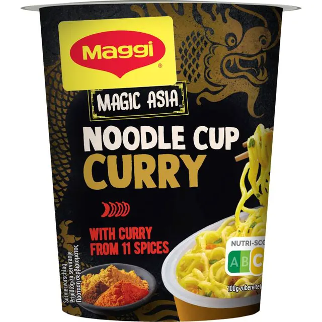 Magic Asia Curry casica Maggi 63g Maggi nudle