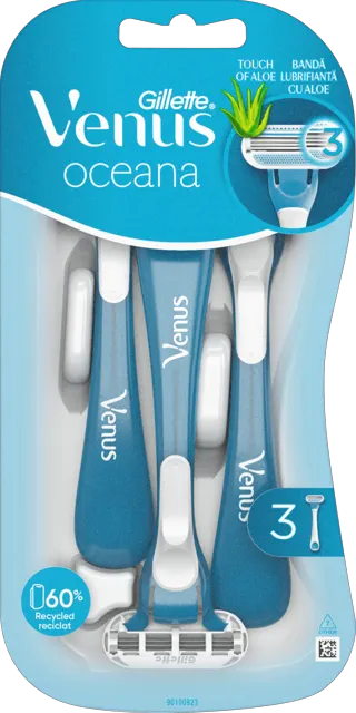 Gillette Venus Oceana brijač 3/1