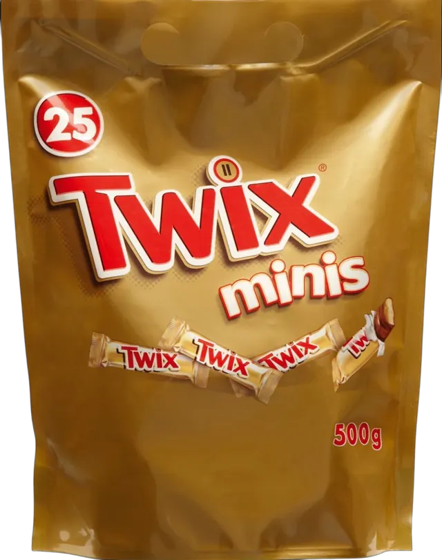 ČOKOLADA MINI MONO POUCH TWIX 500G TWIX