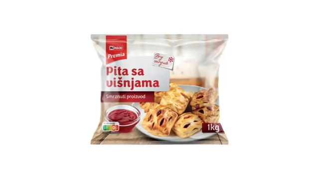 Smrznuta rolnica sa visnjom Maxi 1kg Maxi