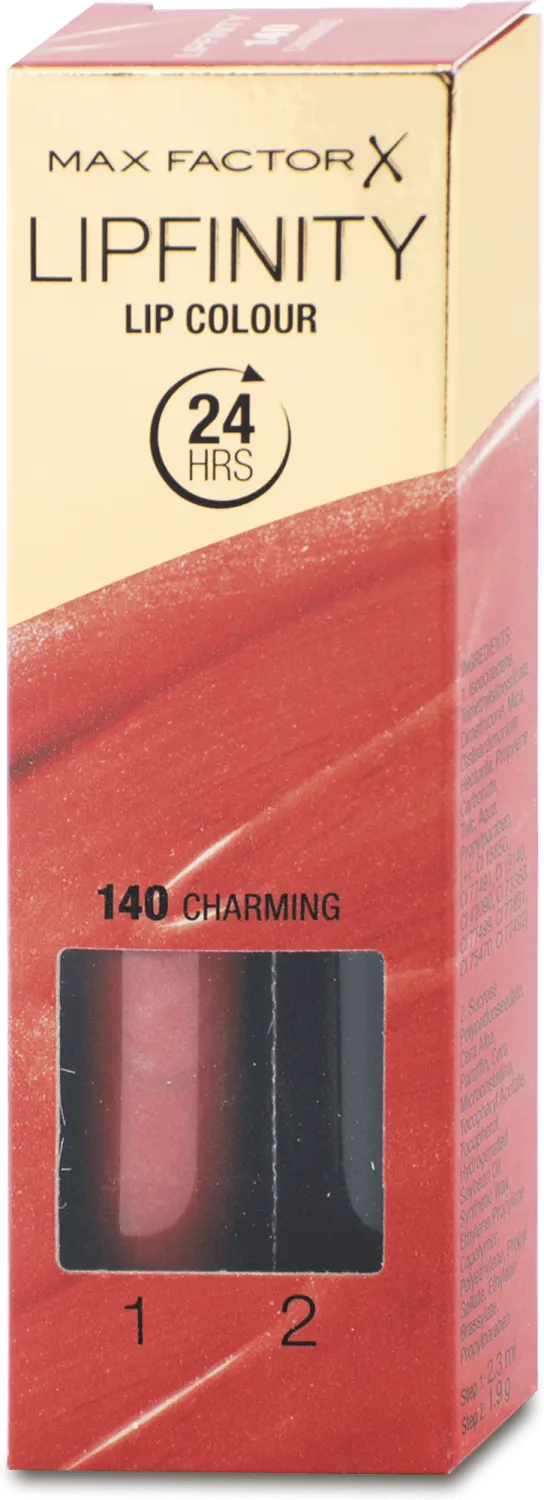 MF ruž za usne LIPFINITY CHARMING 140 MAX FACTOR