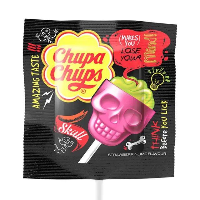 Lizalica 3D jag./limeta Chupa Chups 15g Chupa Chups
