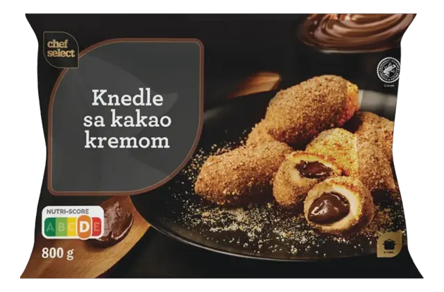 Knedle sa kakao kremom MK15 800g Chef Select