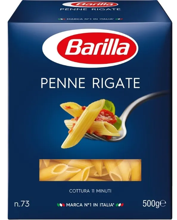 Testenina Pene Rigate 0500 Barilla 12 500 g BARILLA