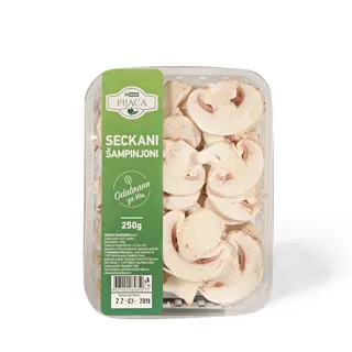 Sampinjoni seckani domaci 250g