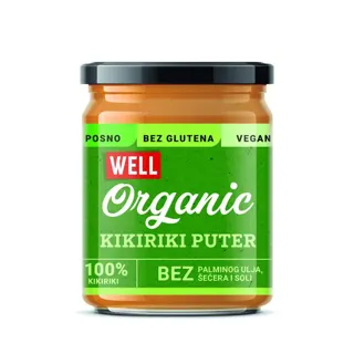 PUTER KIKIRIKI ORGANIC 300G WELL
