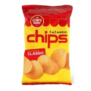 ČIPS CHIPS WAY ČAČANSKI SLANI 150G