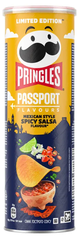 CIPS PRINGLES MEKSICK.SALSA 165g