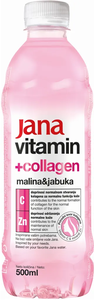 VODA JANA VIT+KOLAG.0.5L