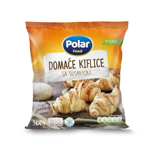 DOMACE KIFLICE SA SUSAMOM 500G POLAR FOOD OSTALO