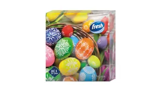 Fresh salveta srecan Uskrs 20/1 Piramida
